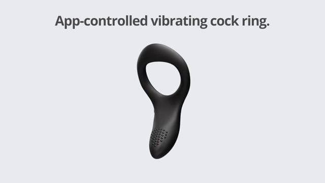 Lovense Diamo App Controlled Rechargeable Vibrating Cock Ring