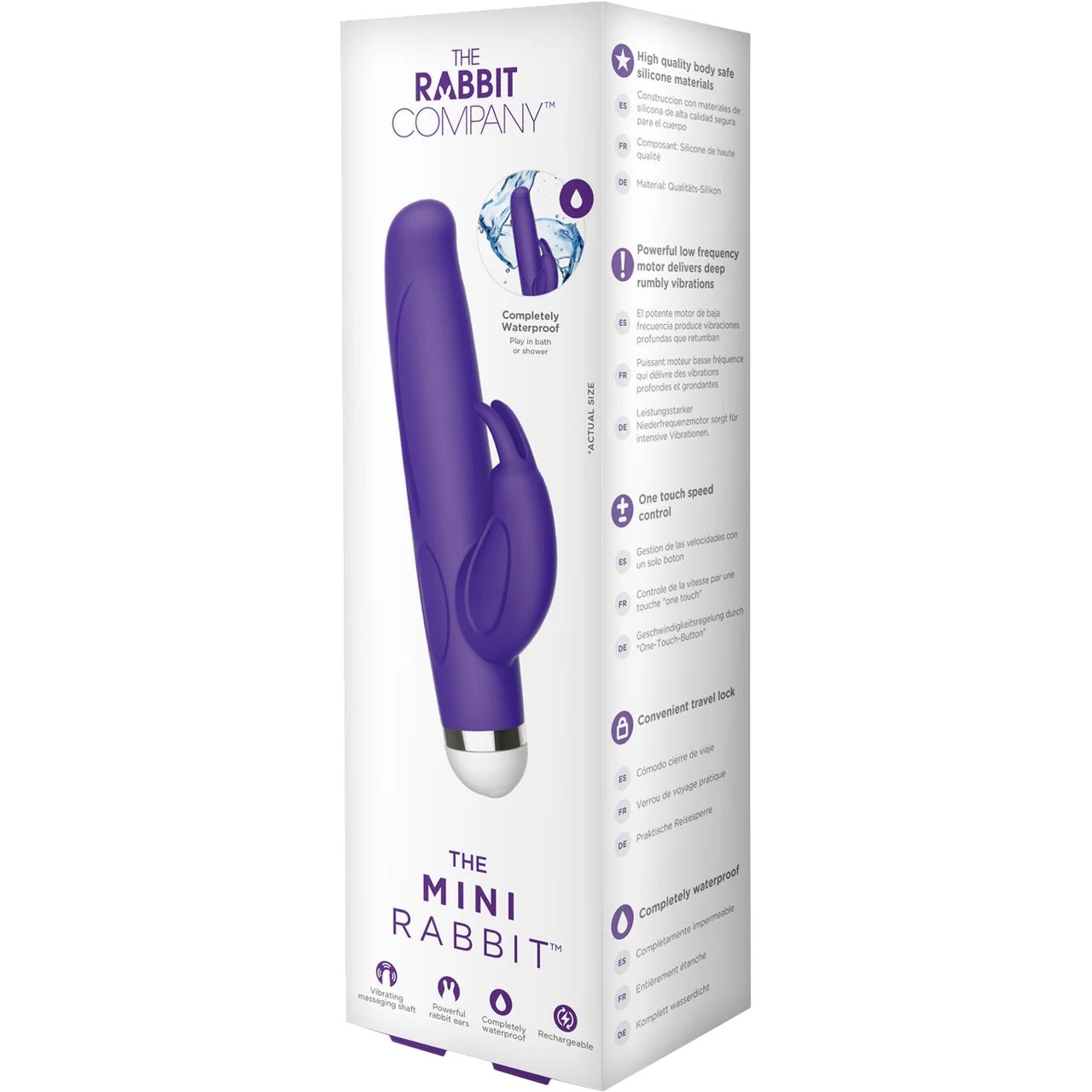 The Rabbit Company The Mini Rabbit Vibrator Purple