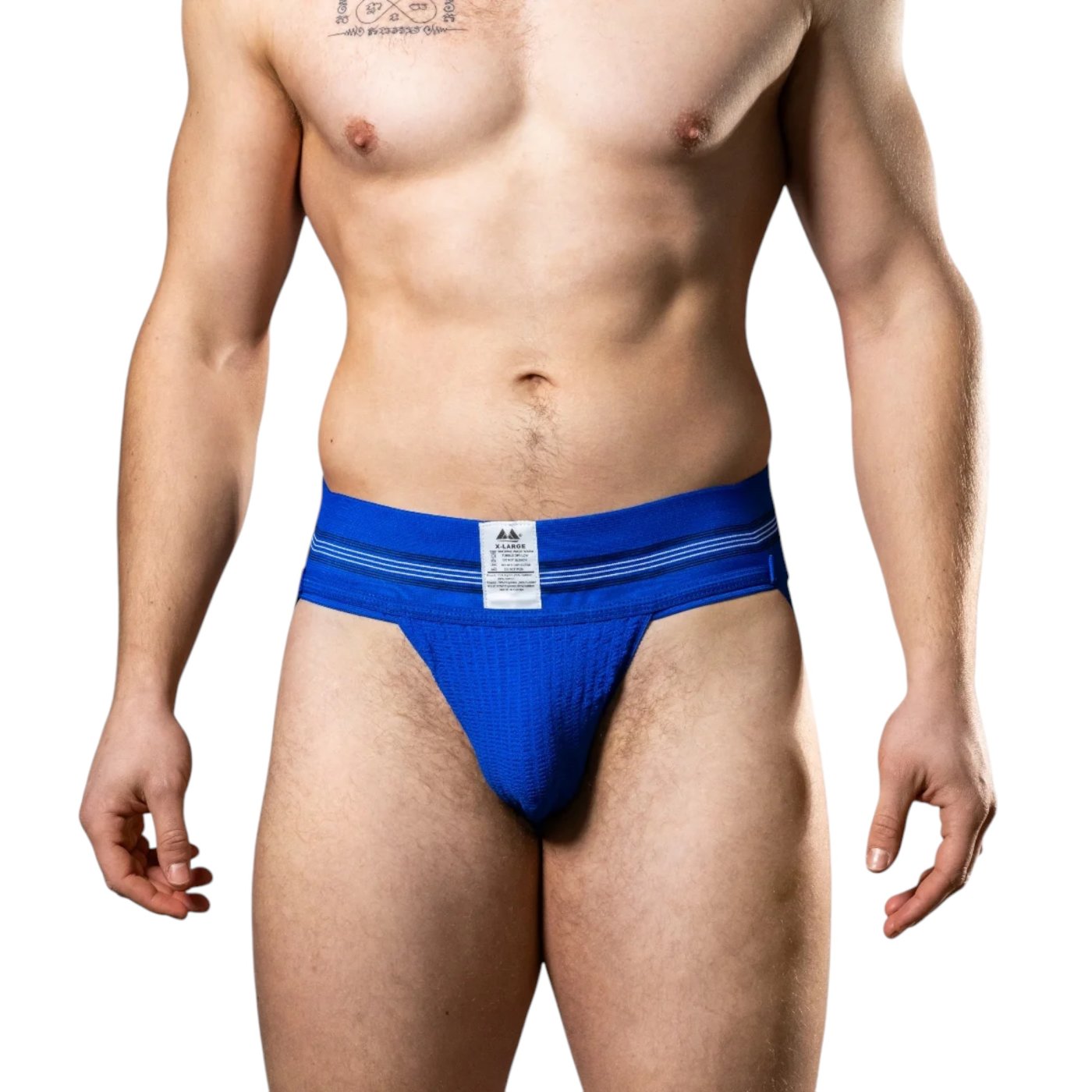 Meyer Marketing Jockstrap 3 Inch Waistband Blue