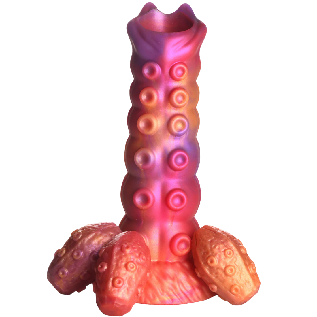 Creature Cocks Nymphoid Silicone Ovipositor Dildo with Eggs 6.5 Inch