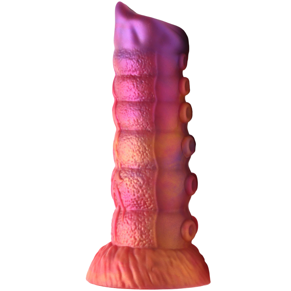 Creature Cocks Nymphoid Silicone Ovipositor Dildo with Eggs 6.5 Inch
