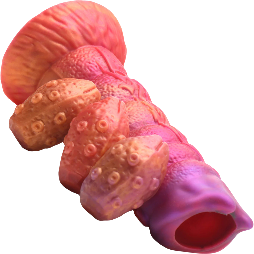 Creature Cocks Nymphoid Silicone Ovipositor Dildo with Eggs 6.5 Inch