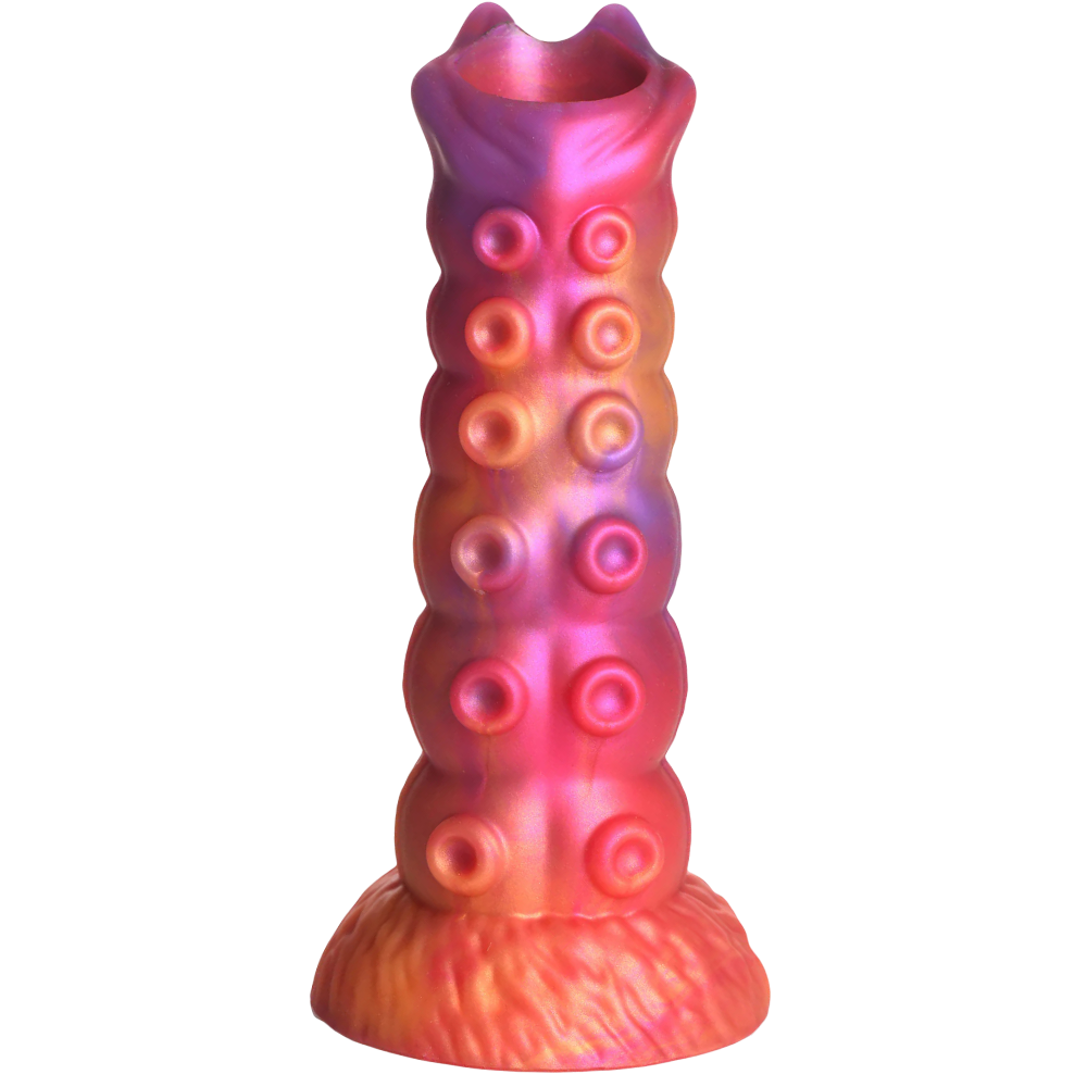Creature Cocks Nymphoid Silicone Ovipositor Dildo with Eggs 6.5 Inch