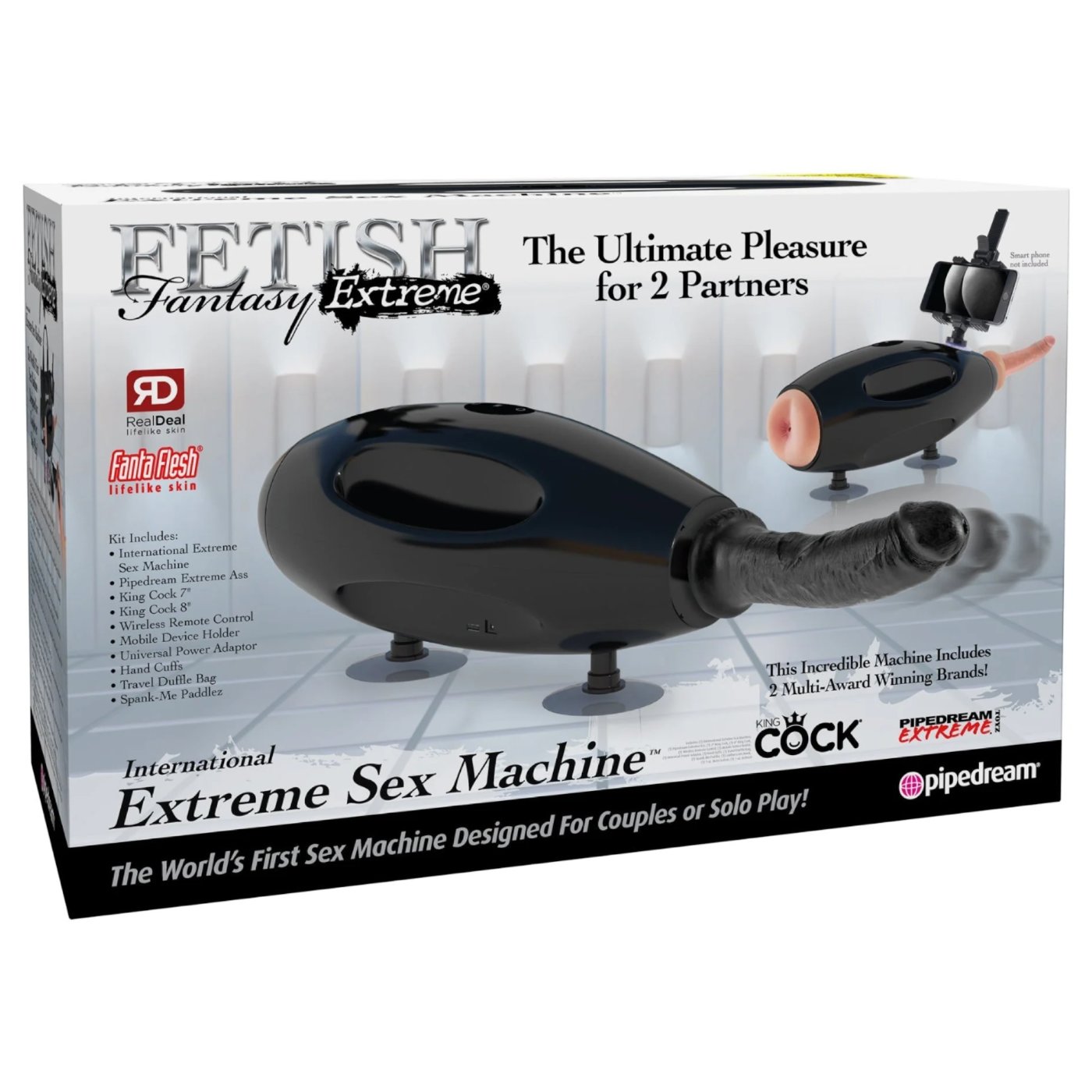 Fetish Fantasy International Extreme Sex Machine with Remote Control