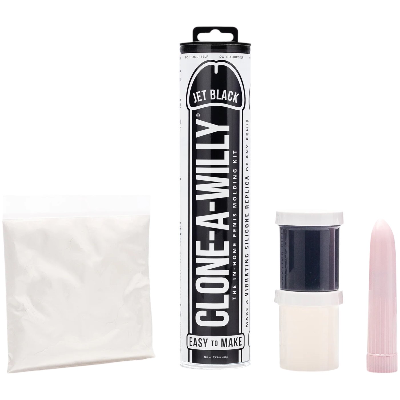 Clone A Willy Vibrator Moulding Kit Jet Black