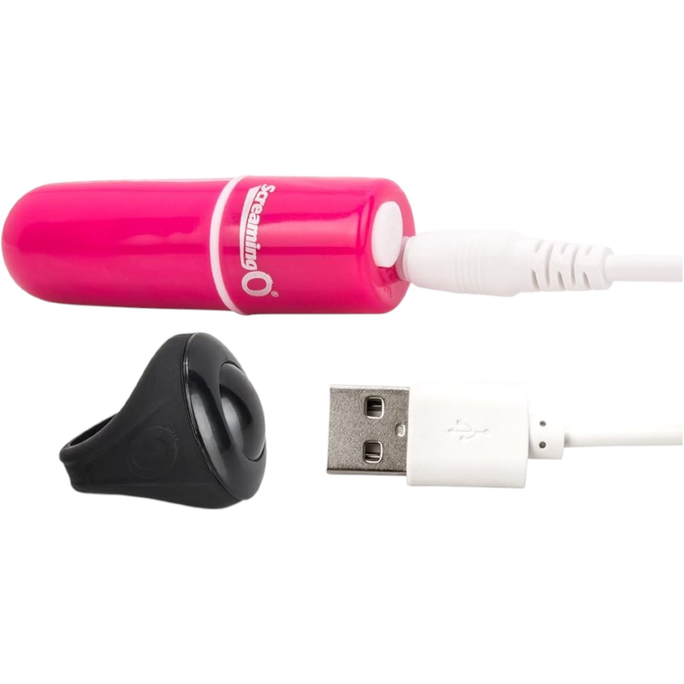 Screaming O Charged Vooom Remote Control Bullet Vibrator Pink