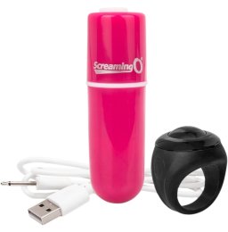 Screaming O Charged Vooom Remote Control Bullet Vibrator Pink