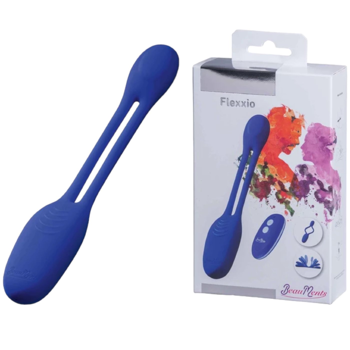 BeauMents Flexxio Remote Control Rechargeable Couples Vibrator