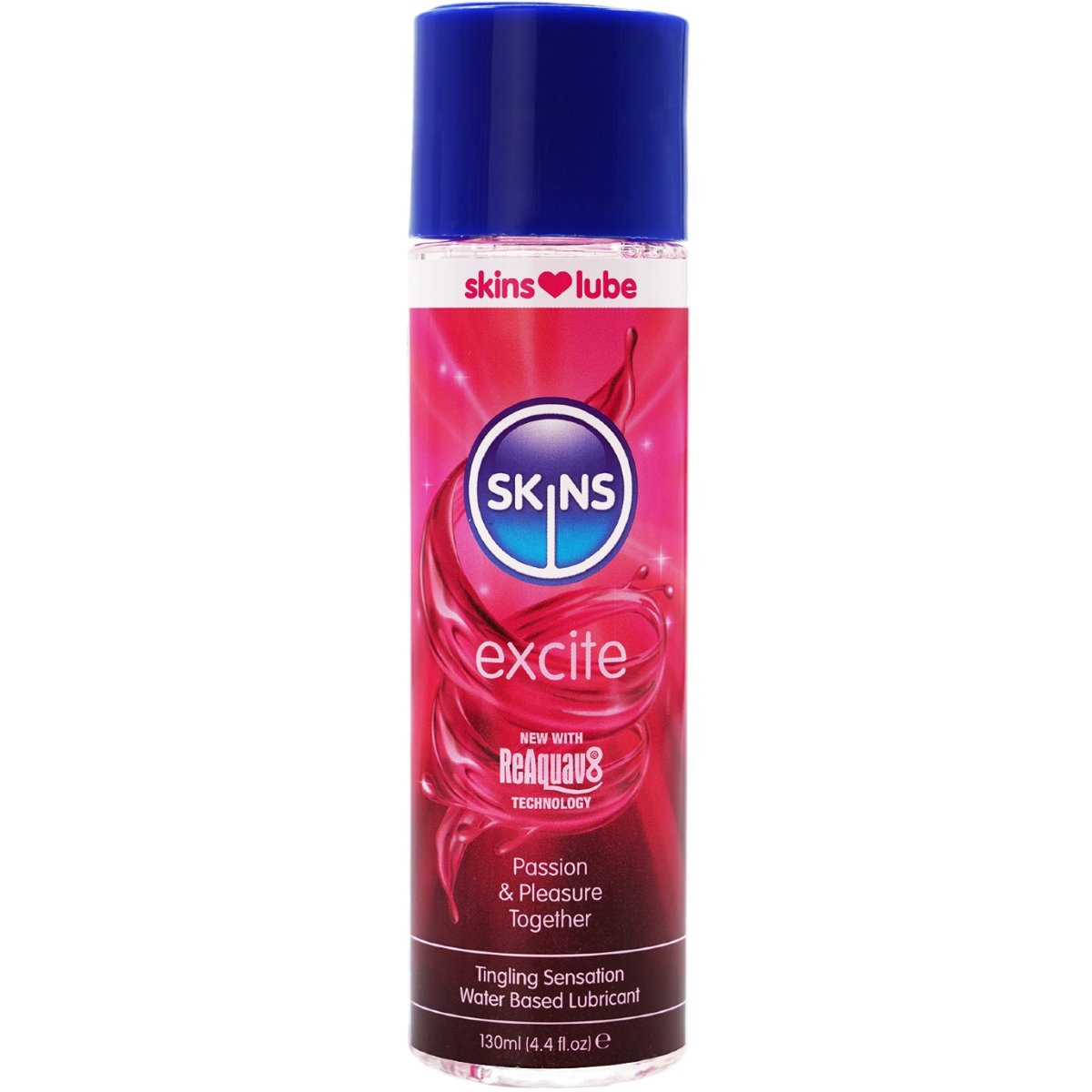 Skins Excite Tingling Water Based Lubricant 130ml – Skins