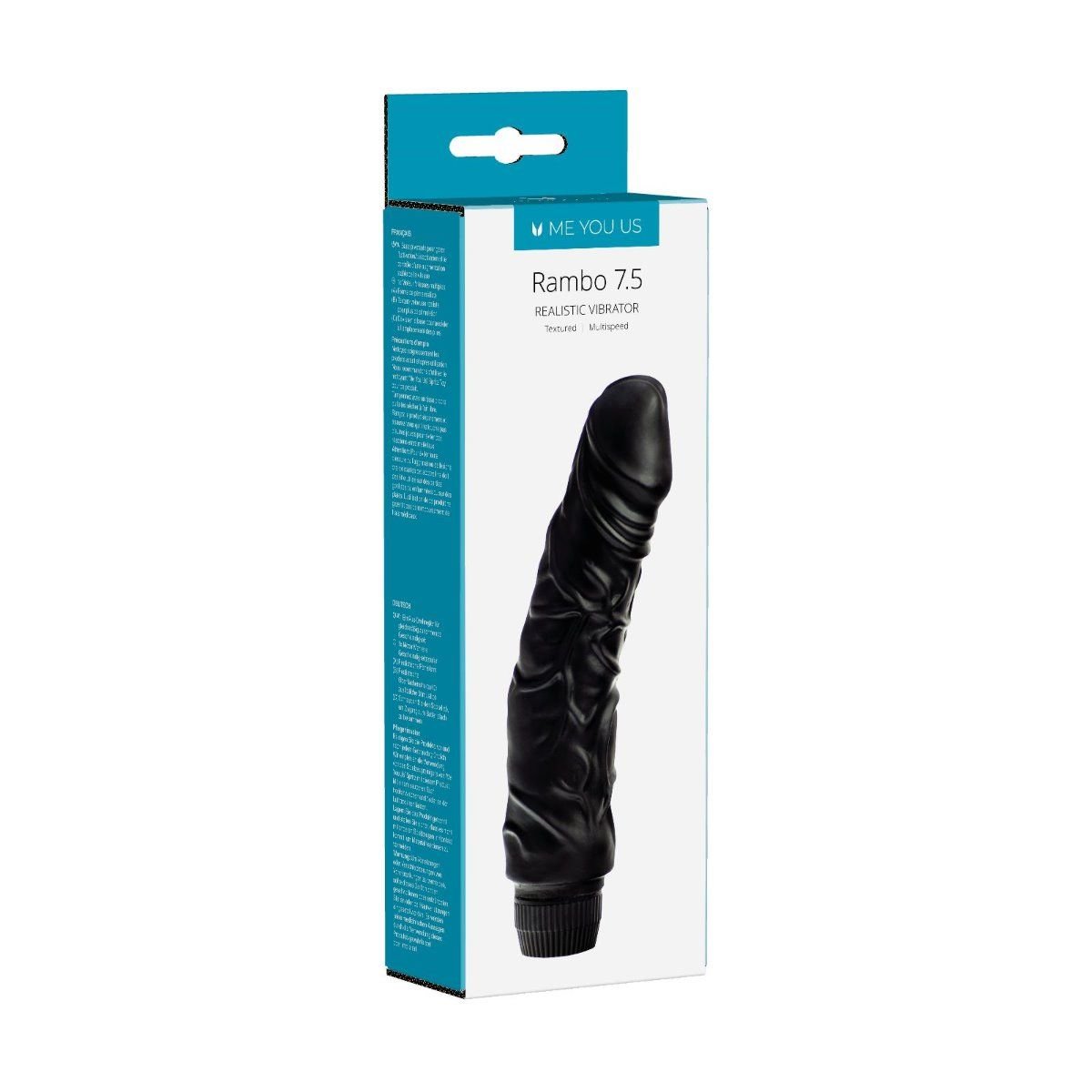 Me You Us Rambo Realistic Vibrator 7.5 Inch