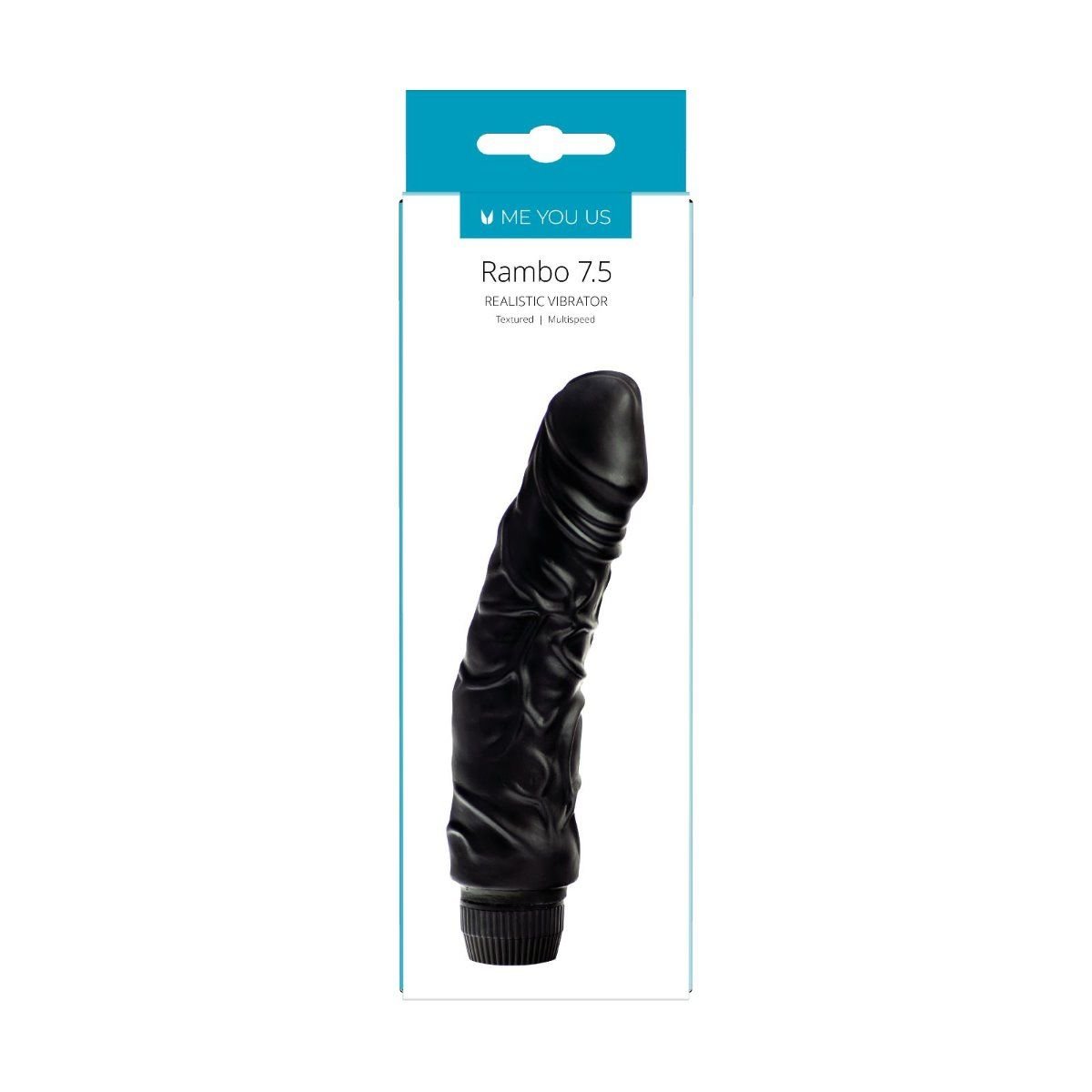 Me You Us Rambo Realistic Vibrator 7.5 Inch