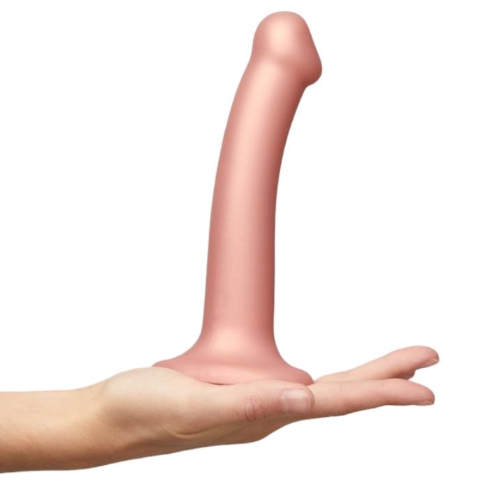 Strap-On-Me Mono Density Dildo Old Rose 7 Inch