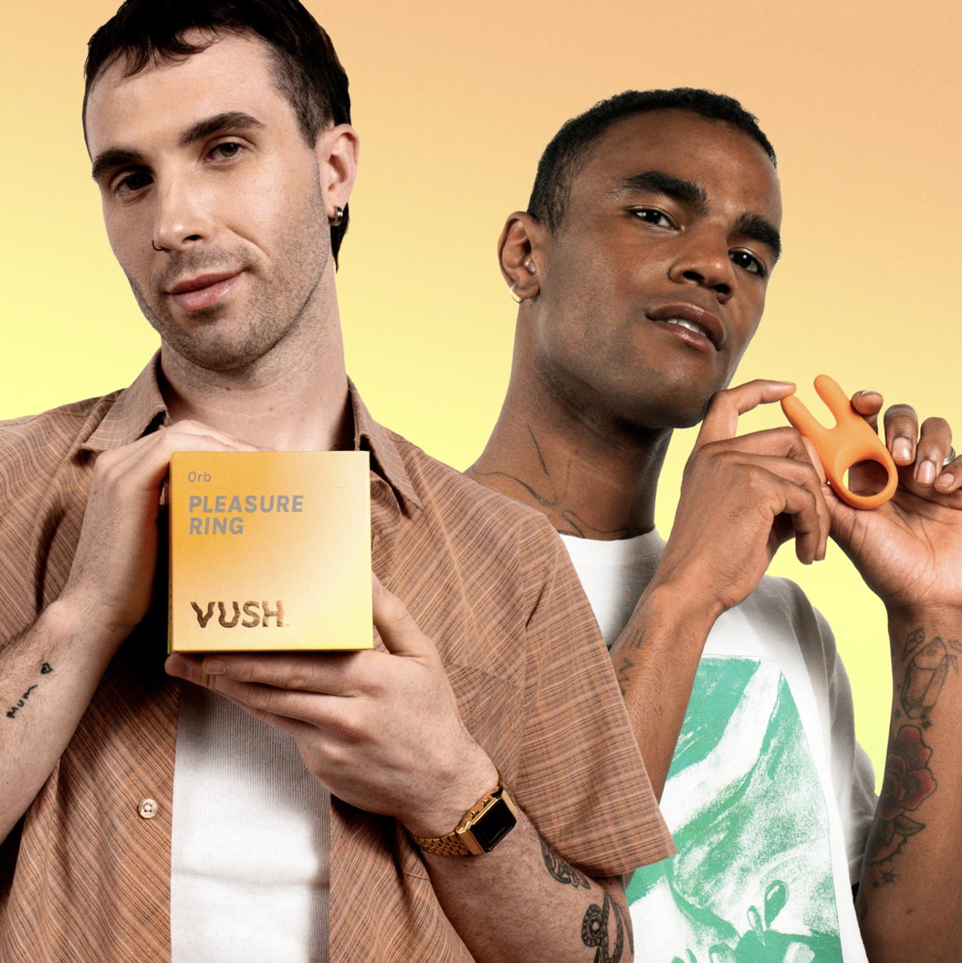 Vush Orb Rechargeable Couples Vibrating Cock Ring
