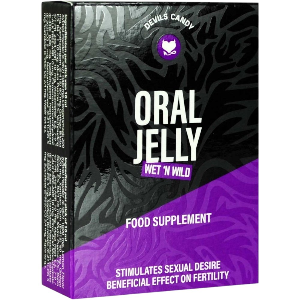 Devils Candy Oral Jelly Unisex Libido Booster (5 Sachets)