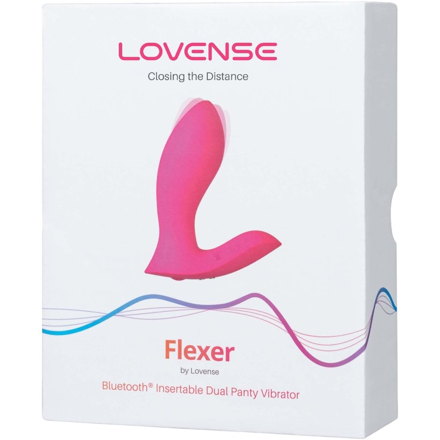 Lovense Flexer App Controlled G-Spot and Clitoral Panty Vibrator