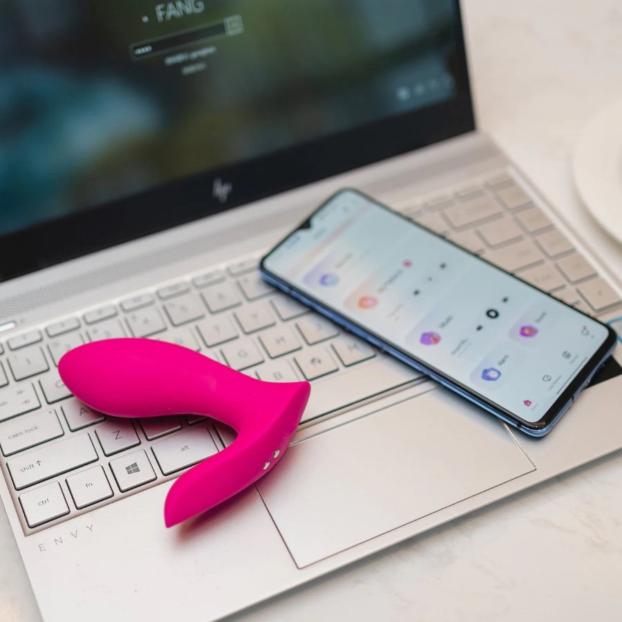 Lovense Flexer App Controlled G-Spot and Clitoral Panty Vibrator