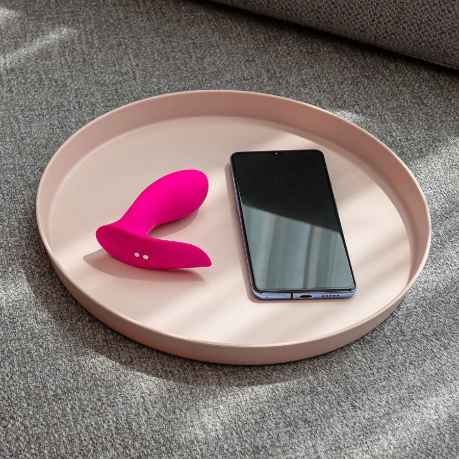 Lovense Flexer App Controlled G-Spot and Clitoral Panty Vibrator