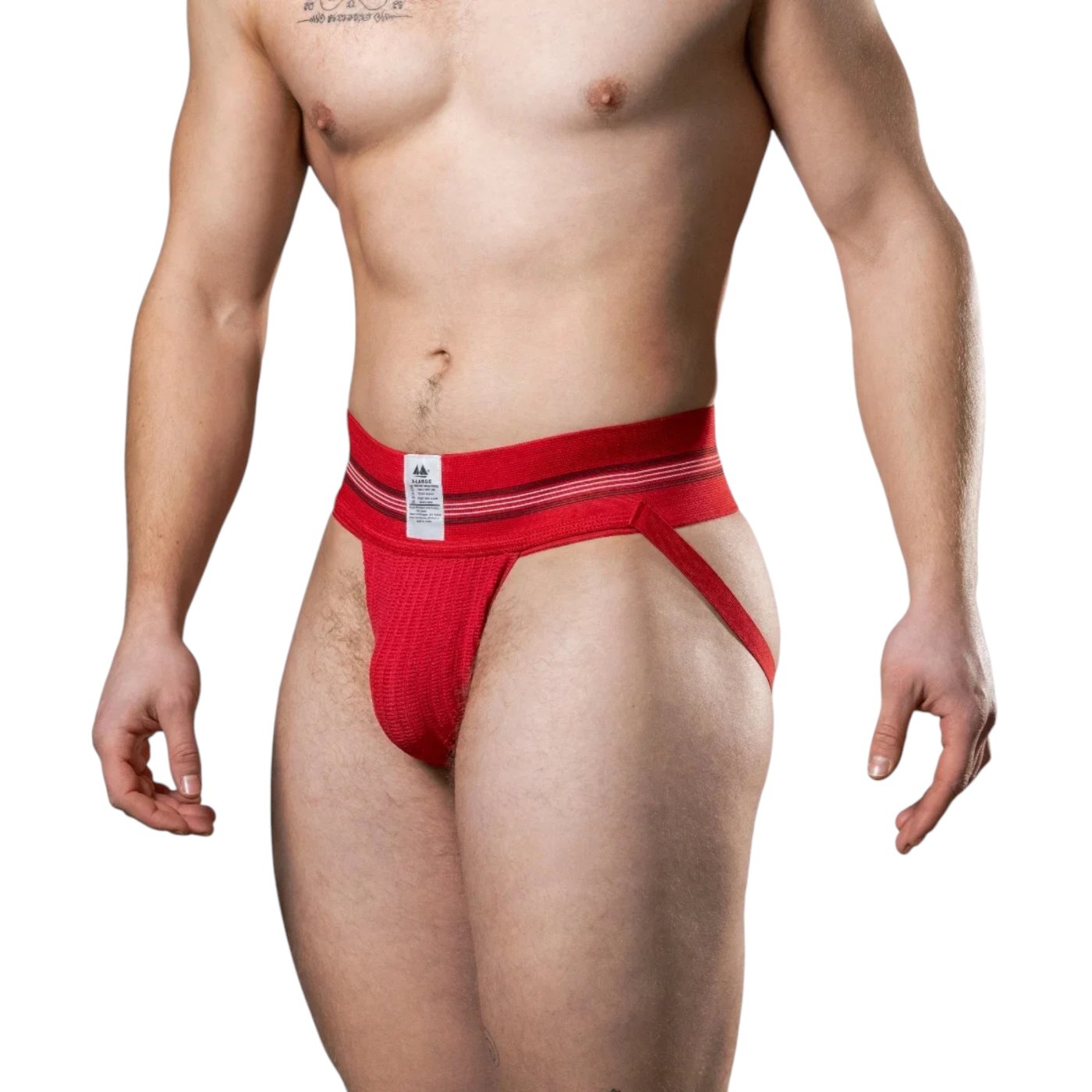 Meyer Marketing Jockstrap 3 Inch Waistband Red
