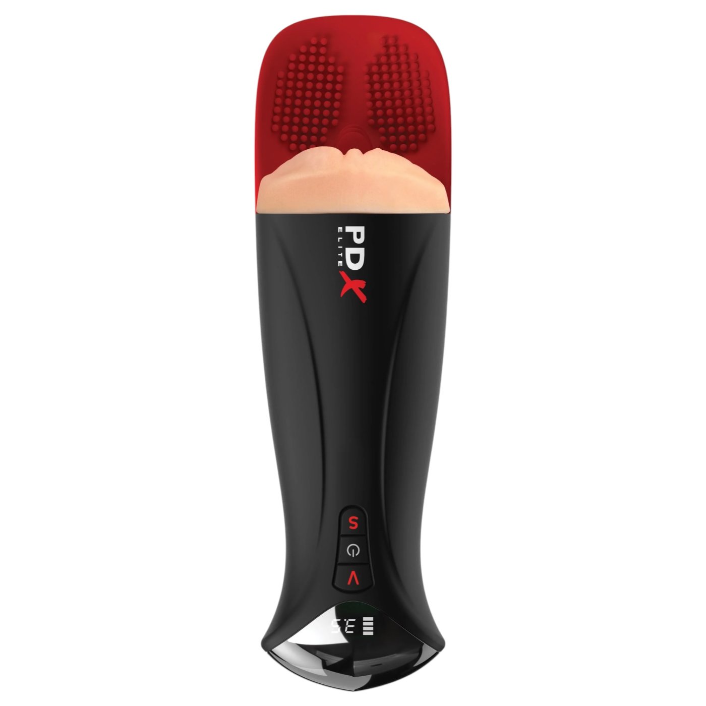 PDX Elite Fuck-O-Matic Pro XL Vibrating Masturbator Light
