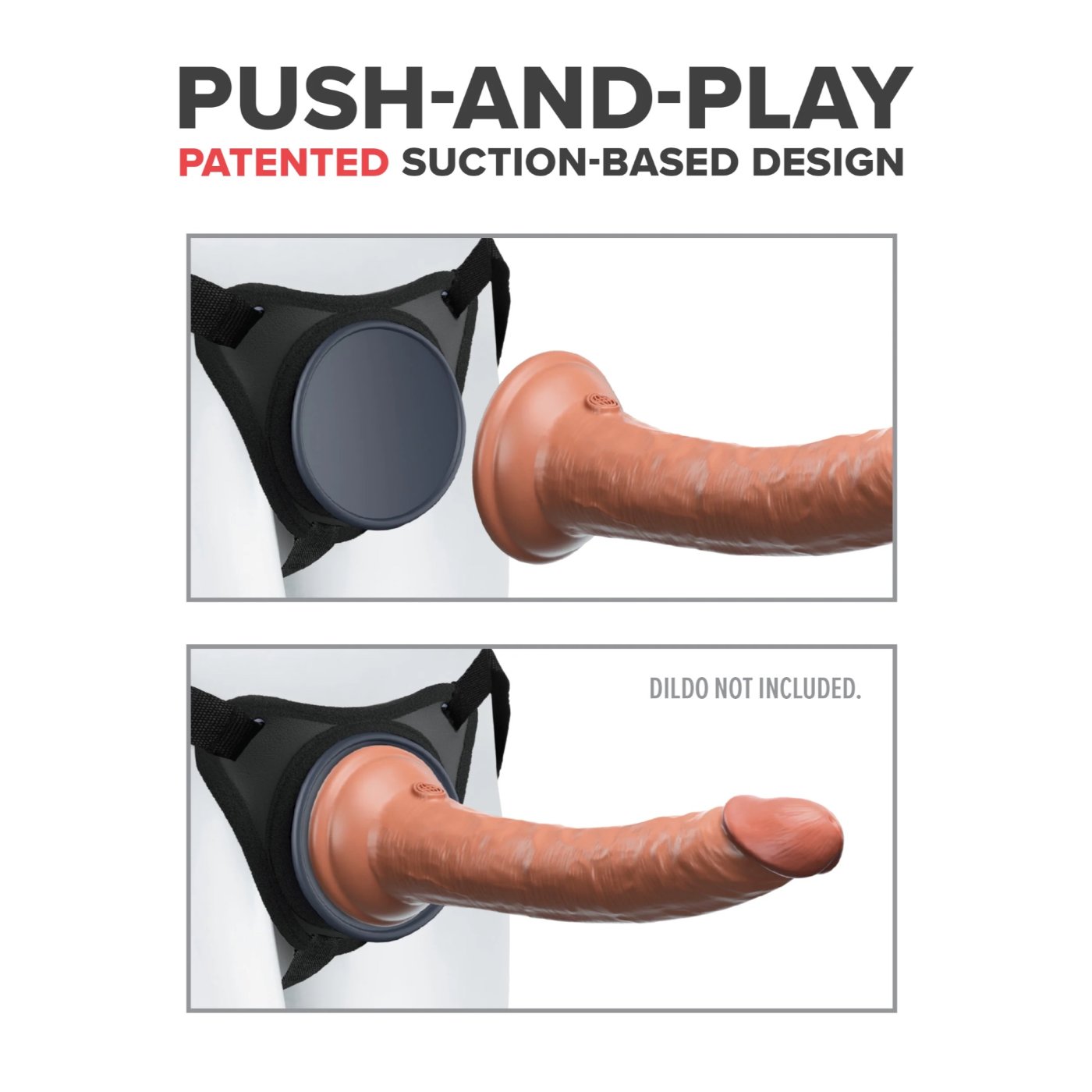 Body Dock Elite Silicone Strap-On Harness