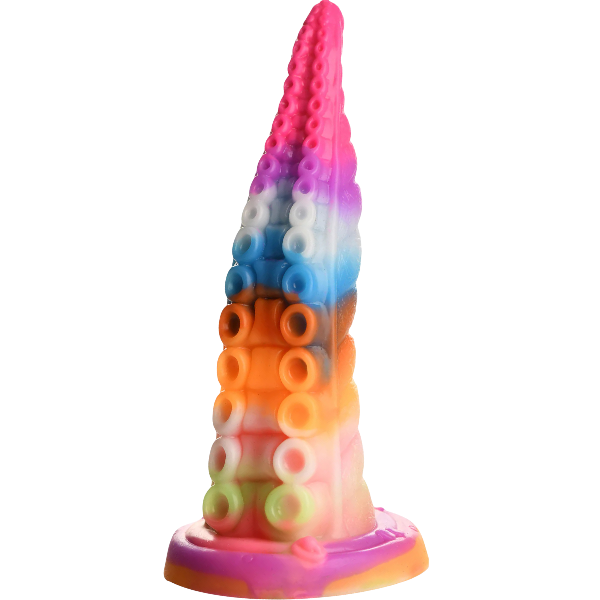 Creature Cocks Luminoctopus Glow in the Dark Tentacle Silicone Dildo 7 Inch