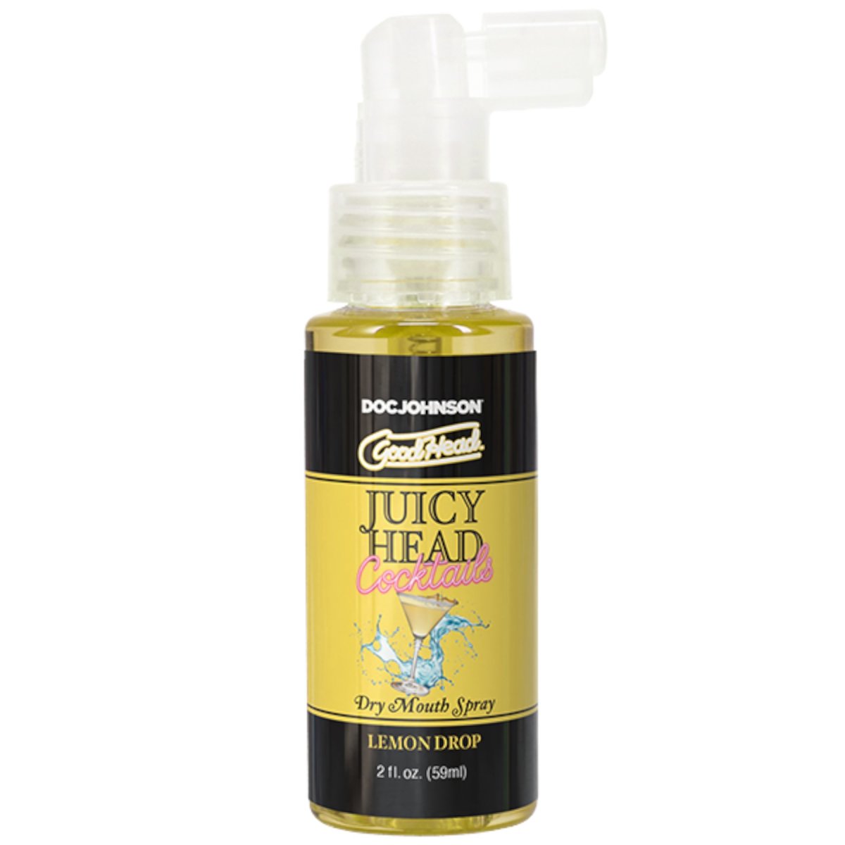 GoodHead Juicy Head Cocktails Dry Mouth Spray Lemon Drop 59ml
