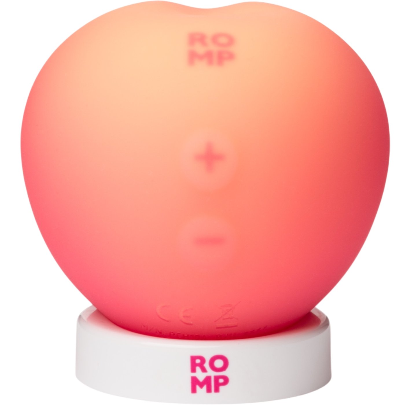 ROMP Pink Peach Rechargeable Pleasure Air Clitoral Stimulator