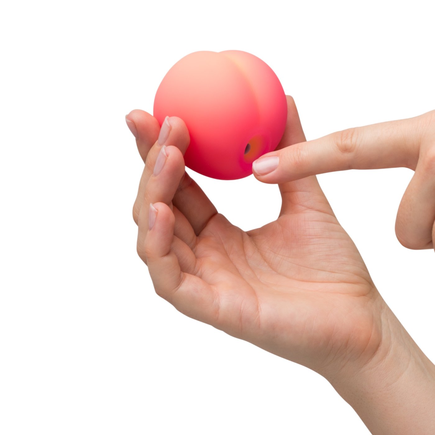 ROMP Pink Peach Rechargeable Pleasure Air Clitoral Stimulator