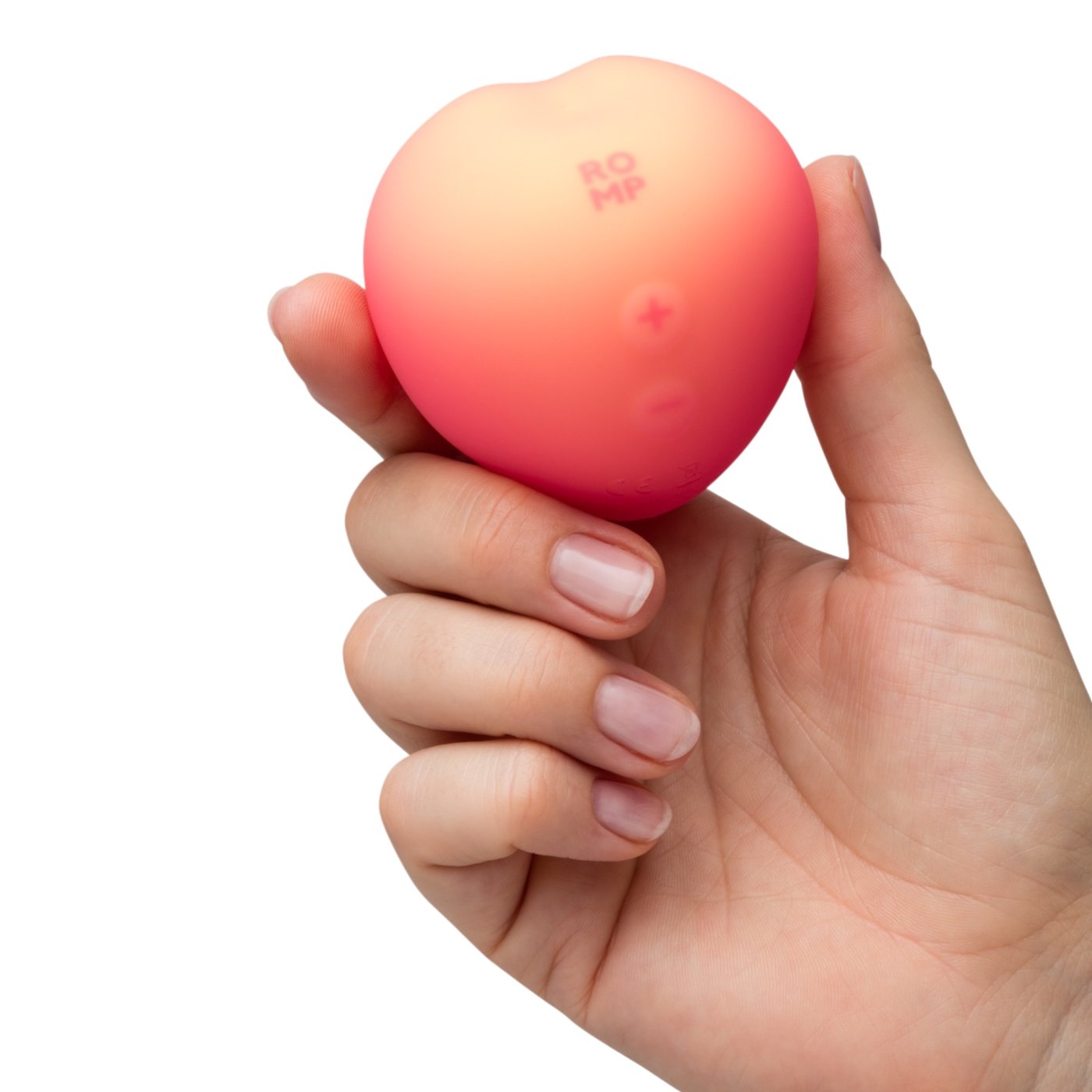 ROMP Pink Peach Rechargeable Pleasure Air Clitoral Stimulator
