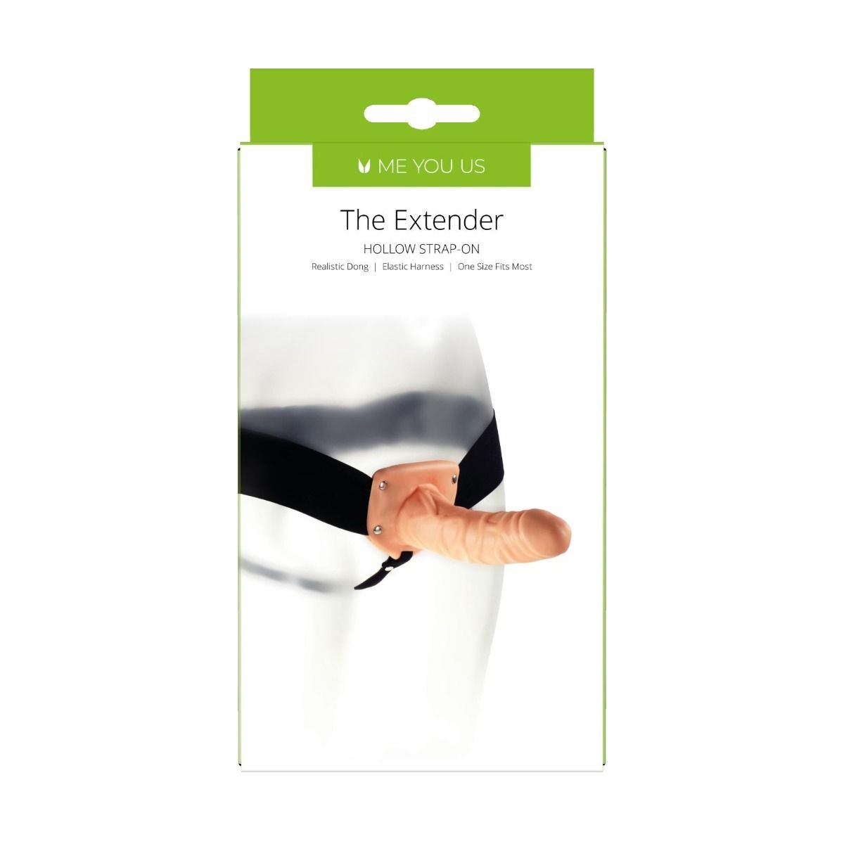 Me You Us The Extender Hollow Strap On 6 Inch