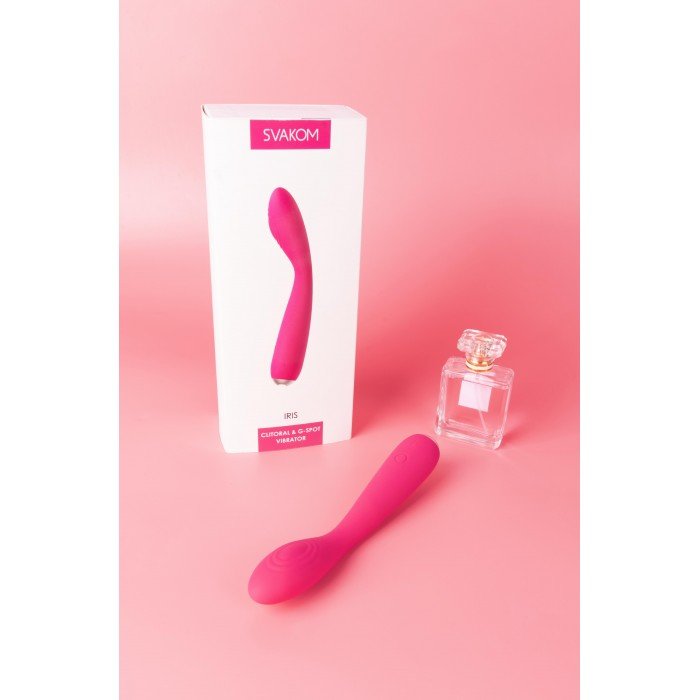 Svakom Iris Clitoral and G-Spot Waterproof Silicone Vibrator