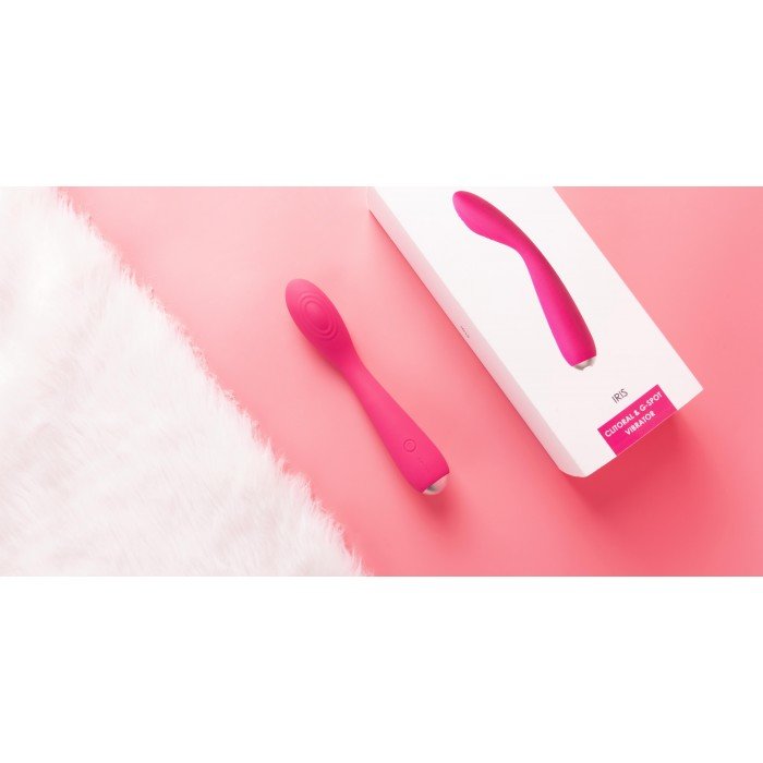Svakom Iris Clitoral and G-Spot Waterproof Silicone Vibrator