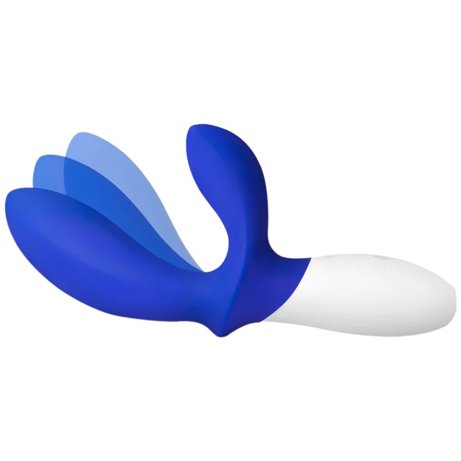 LELO Loki Wave Rechargeable Rotating and Vibrating Prostate Massager Blue