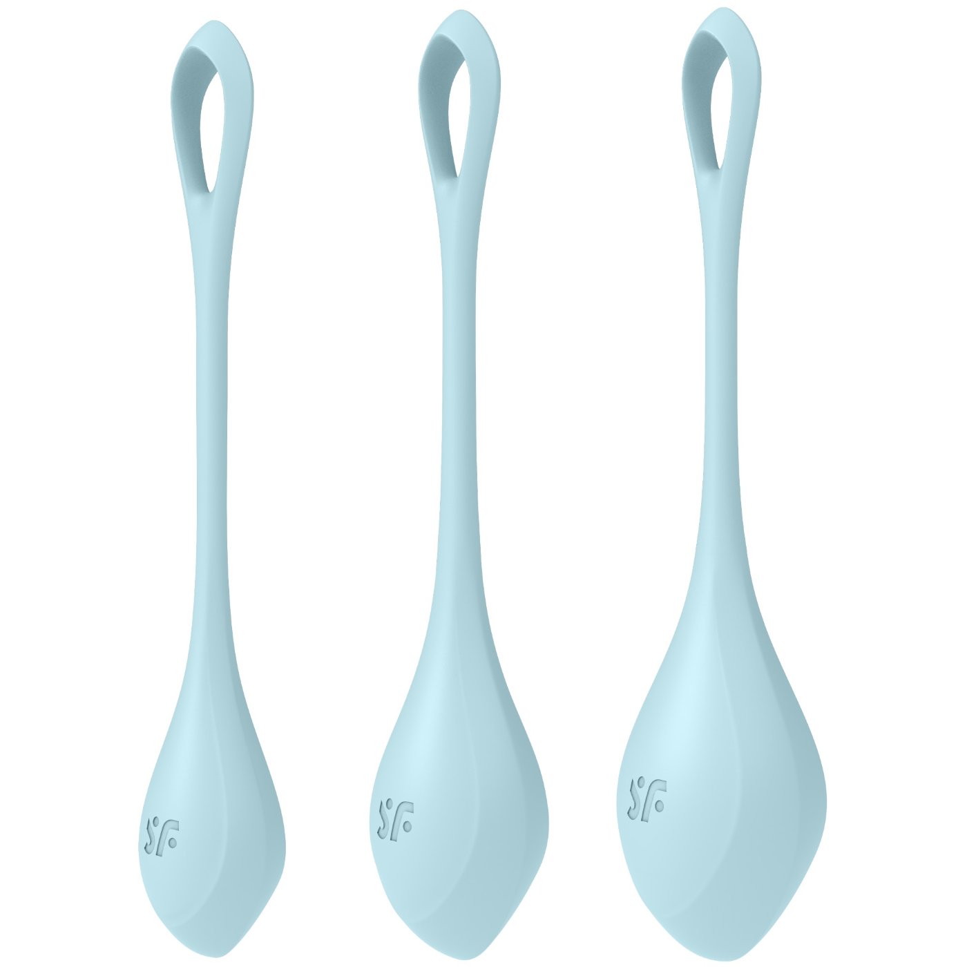 Satisfyer Yoni Power 2 Ben Wa Balls Light Blue