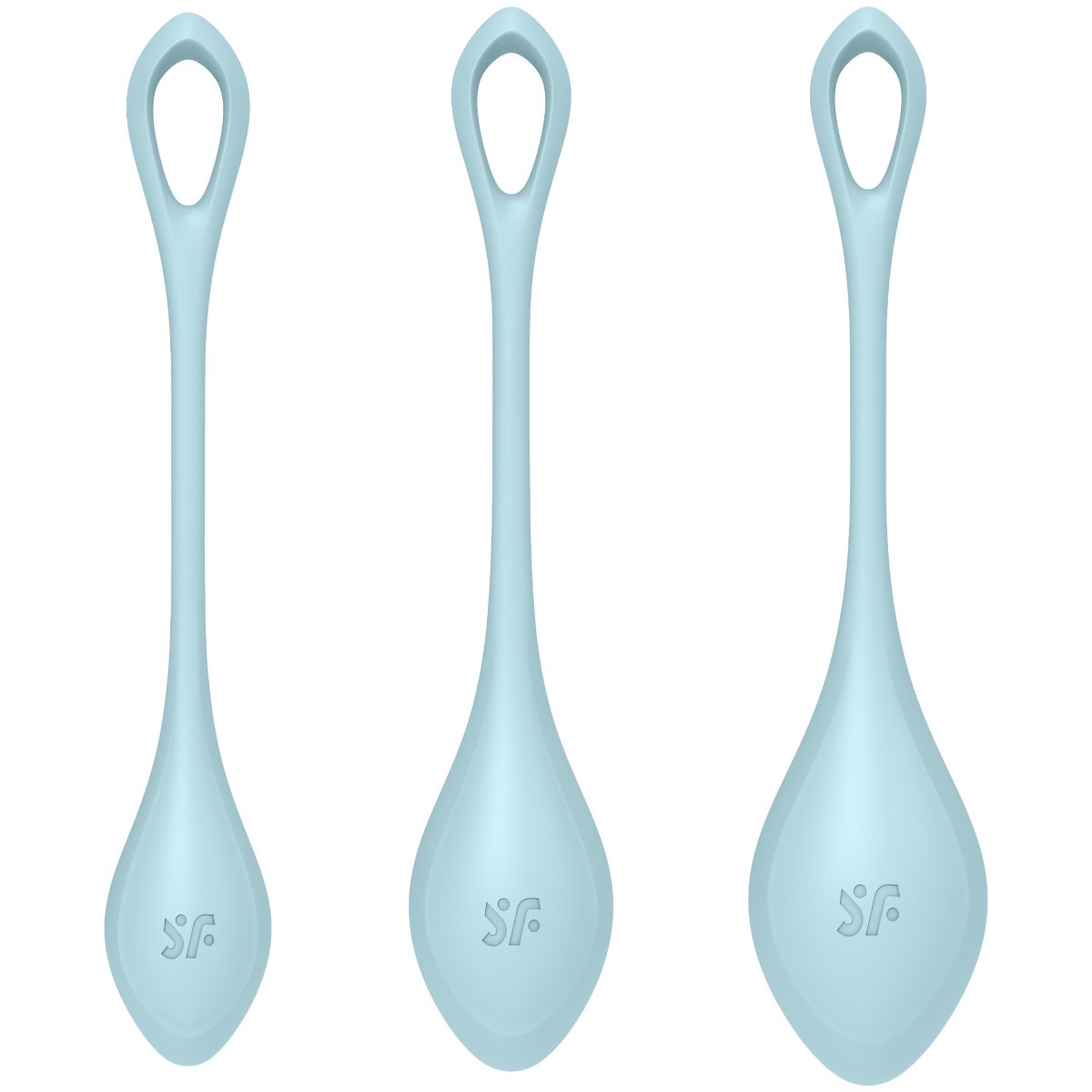 Satisfyer Yoni Power 2 Ben Wa Balls Light Blue