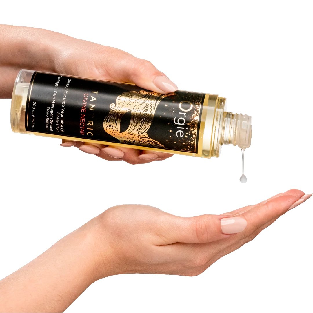 Orgie Tantric Divine Nectar Sensual Massage Oil 200ml