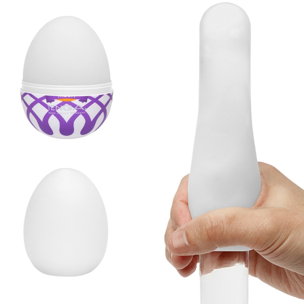 Tenga Egg Mesh Textured Male Masturbator