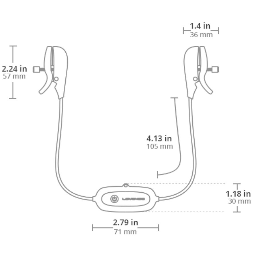 Lovense Gemini App Controlled Wearable Vibrating Nipple Clamps