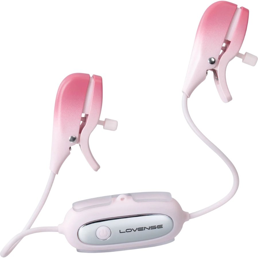 Lovense Gemini App Controlled Wearable Vibrating Nipple Clamps