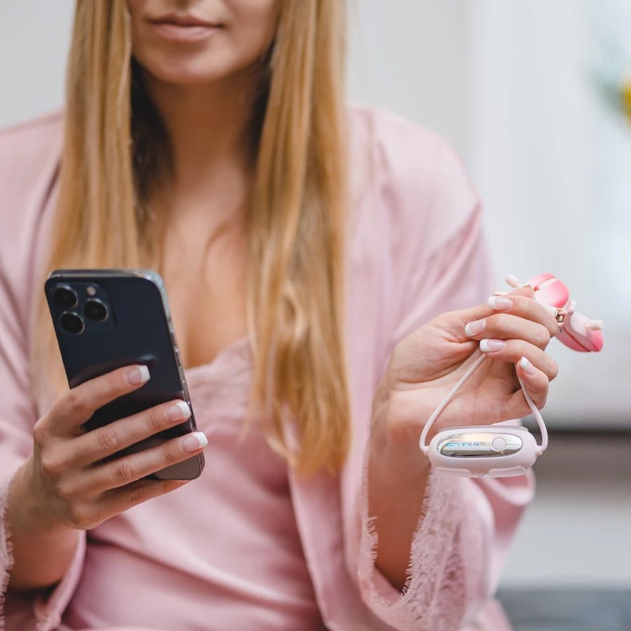 Lovense Gemini App Controlled Wearable Vibrating Nipple Clamps