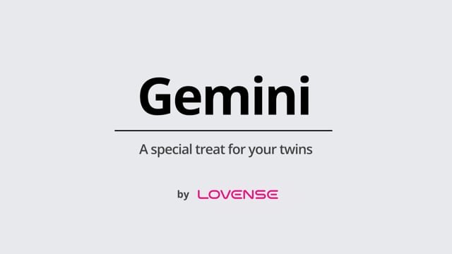 Lovense Gemini App Controlled Wearable Vibrating Nipple Clamps