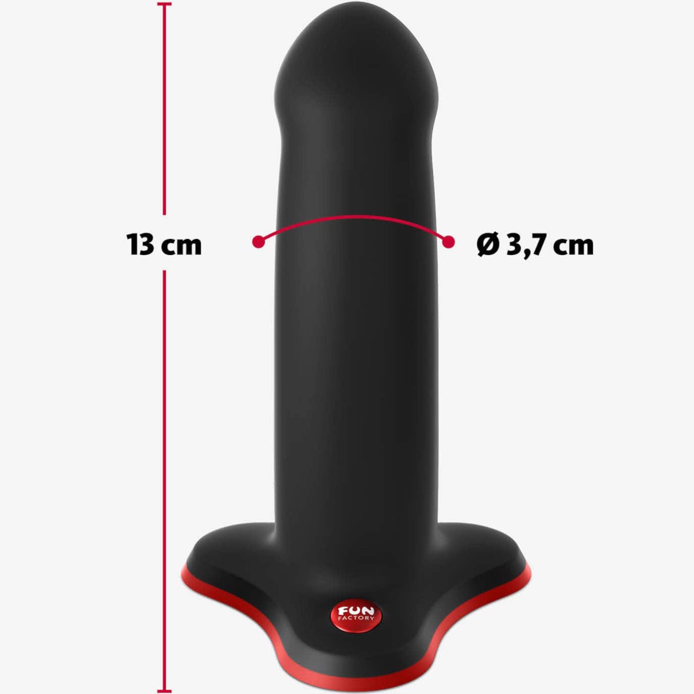 Fun Factory Amor Small G Spot Dildo with Suction Cup 5 Inch