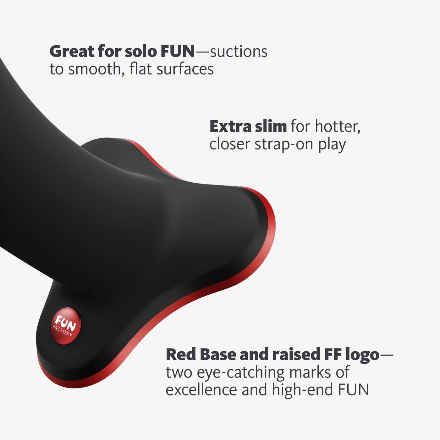 Fun Factory Amor Small G Spot Dildo with Suction Cup 5 Inch