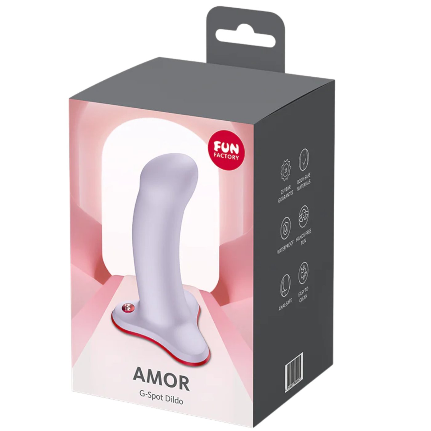 Fun Factory Amor Small G Spot Dildo with Suction Cup 5 Inch