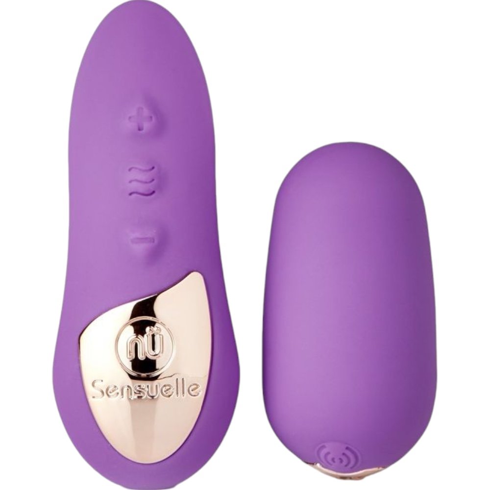 Nu Sensuelle Remote Control 15 Function Petite Egg Purple