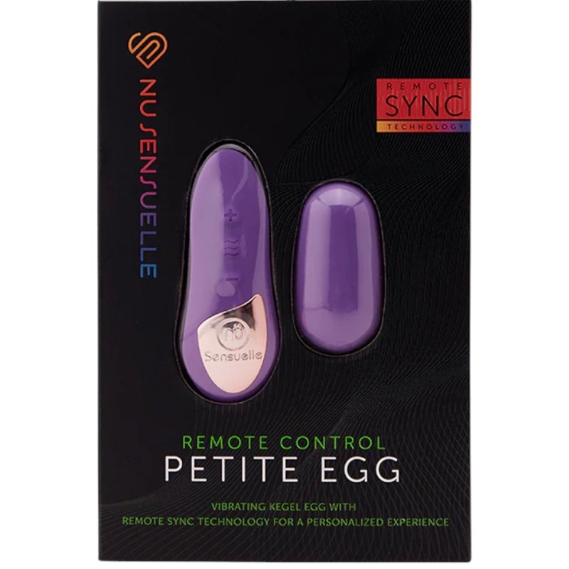 Nu Sensuelle Remote Control 15 Function Petite Egg Purple