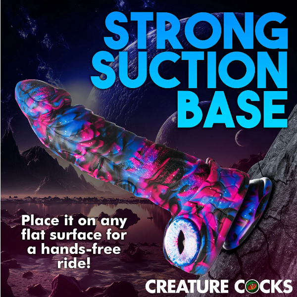 Creature Cocks Alienoid Silicone Dildo with Suction Cup 8.8 Inch 