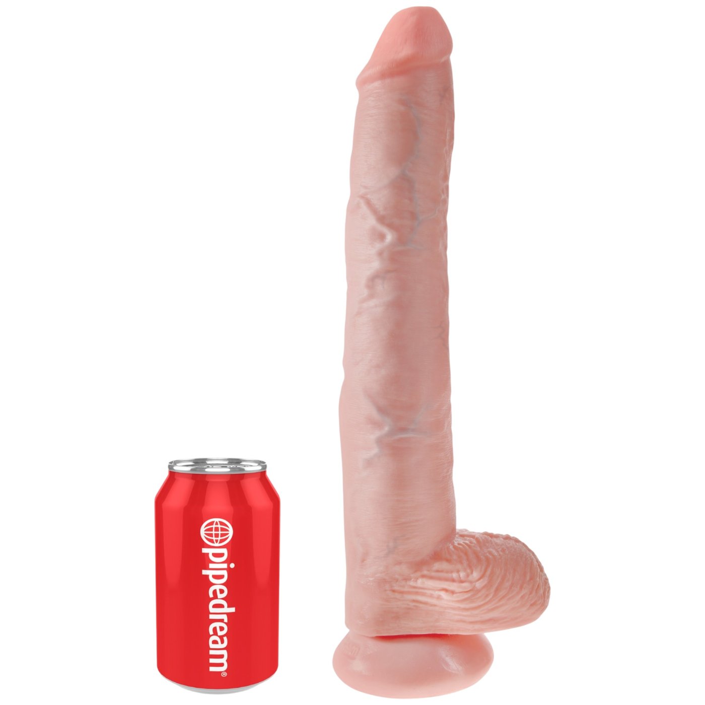King Cock 14 Inch Ultra Realistic Suction Cup Dildo with Balls