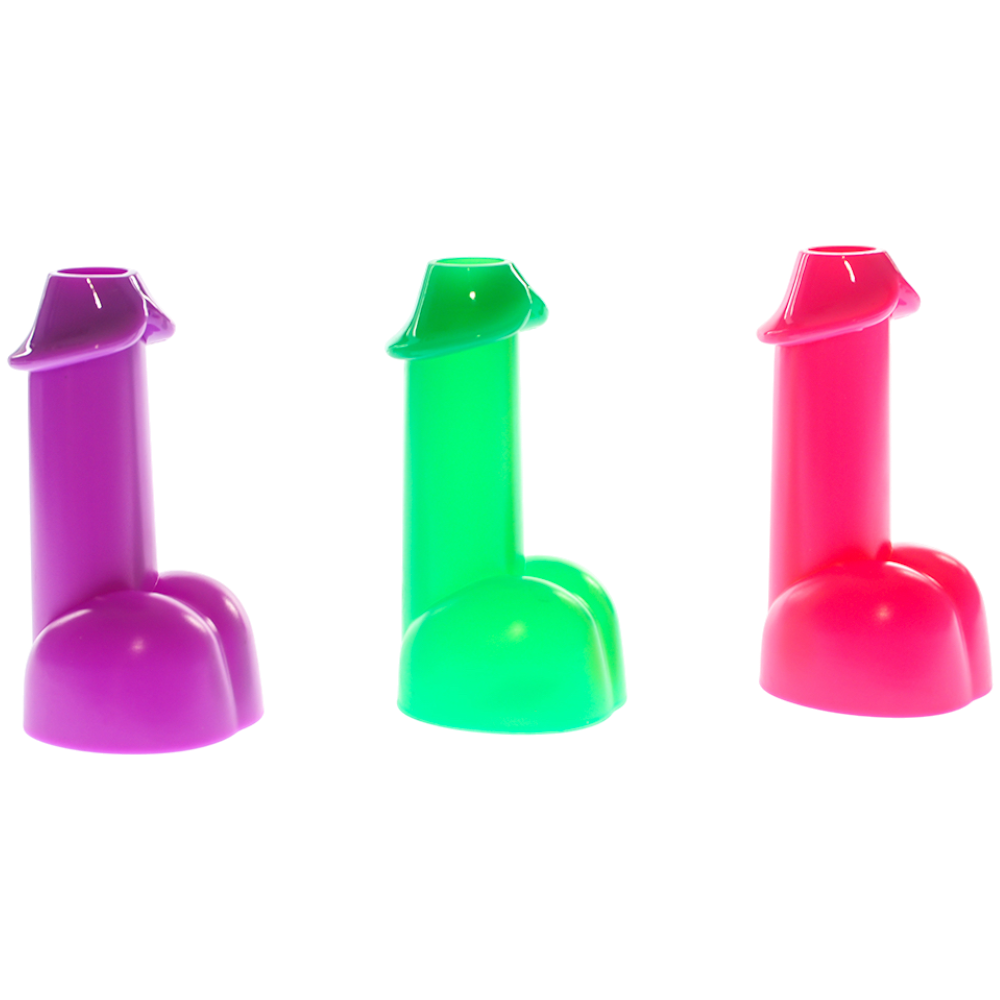 Kheper Games Neon Penis Drink Shooter Assorted Colour (1 Piece)