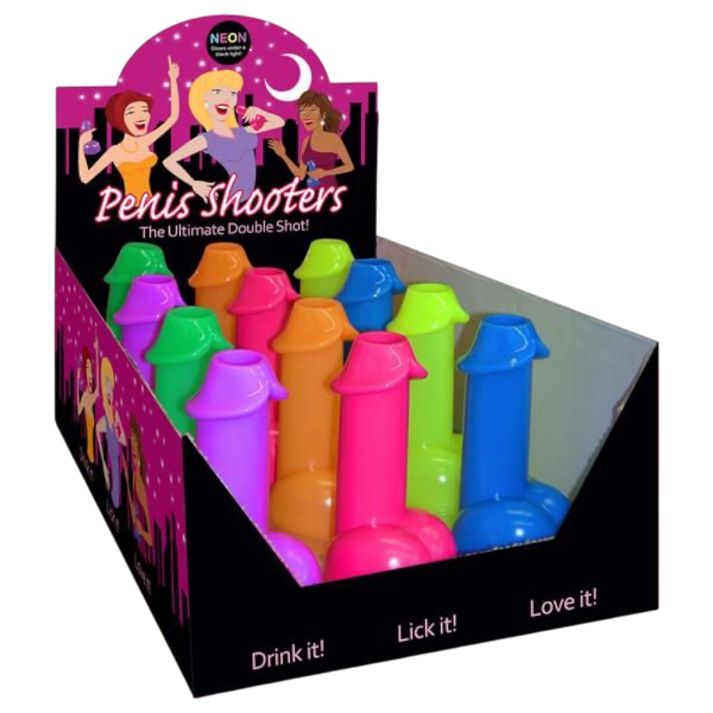 Kheper Games Neon Penis Drink Shooter Assorted Colour (1 Piece)